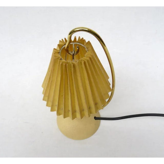 Mid-Century Modern Beige Shrinkpack Table Lamp Lantern, 1950s For Sale - Image 3 of 13
