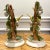 Mid 20th Century Vintage Italian Porcelain Pair Bird and Flora Figures For Sale - Image 5 of 10