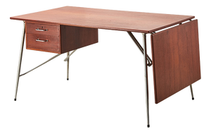Drop Leaf Desk by Borge Mogensen for Soborg, 1960s