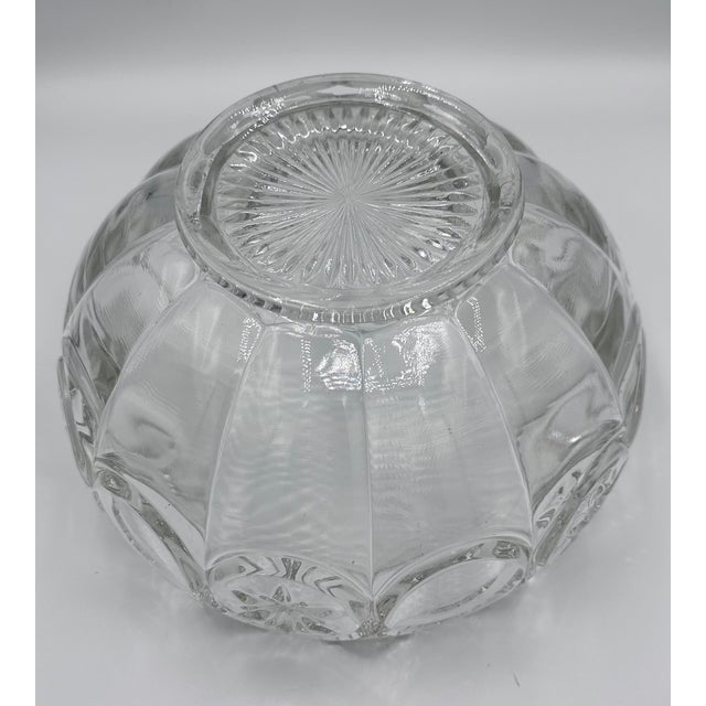 1960s Tiffin-Franciscan l.e Smith Moon & Stars Punch Bowl, Large Under Plate & 10 Cups For Sale - Image 11 of 11
