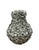 Vintage Italian Hand-Crafted Encrusted Floral Ceramic Vase For Sale - Image 4 of 12
