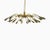 Mid-Century Brass Ceiling Lamp, 1950s For Sale - Image 11 of 11