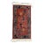 1920s Handmade Antique Art Deco Chinese Rug 2.1' X 4.3' For Sale