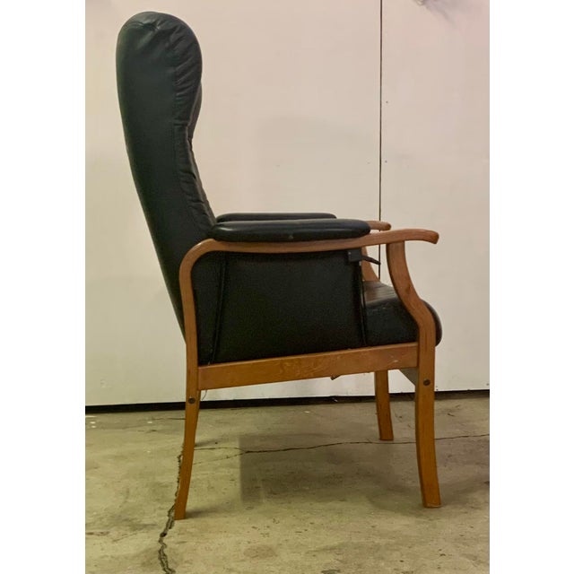 Nordic Easy Chair, origin Denmark, year 2012. It is characterized by functionality - convenience in use. Made; leather...