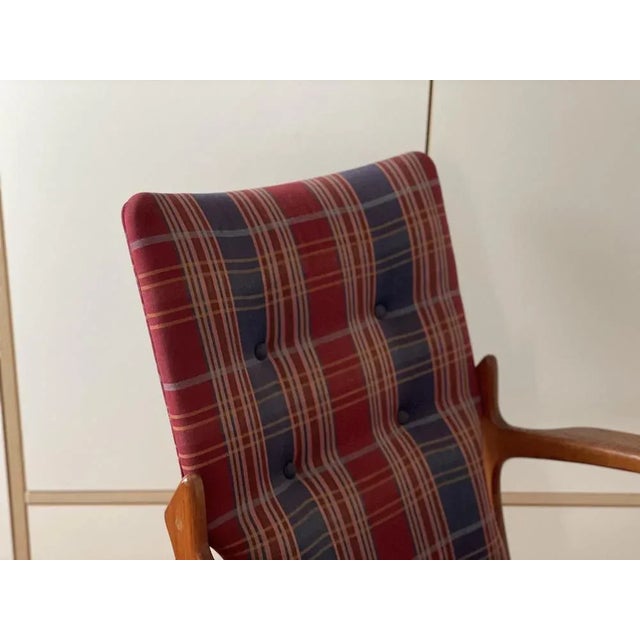 Vintage Teak Rocking Chair from Vamdrup, 1960s For Sale - Image 12 of 13