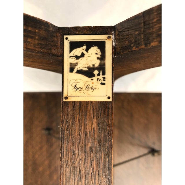 1900's Antique Folding Cake/Pie Stand Display For Sale - Image 12 of 13