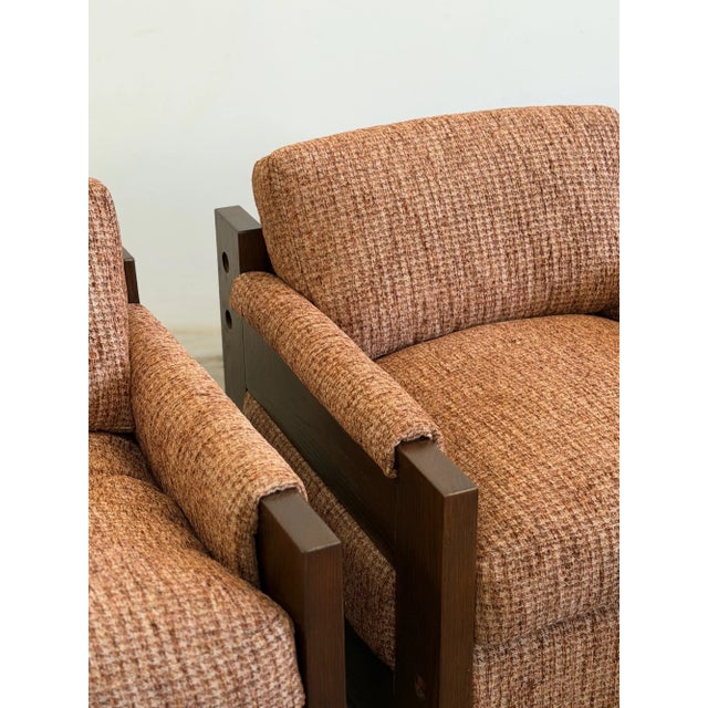 Wood Made to Order: The Nonnina Lounge Chair - Pair For Sale - Image 7 of 17
