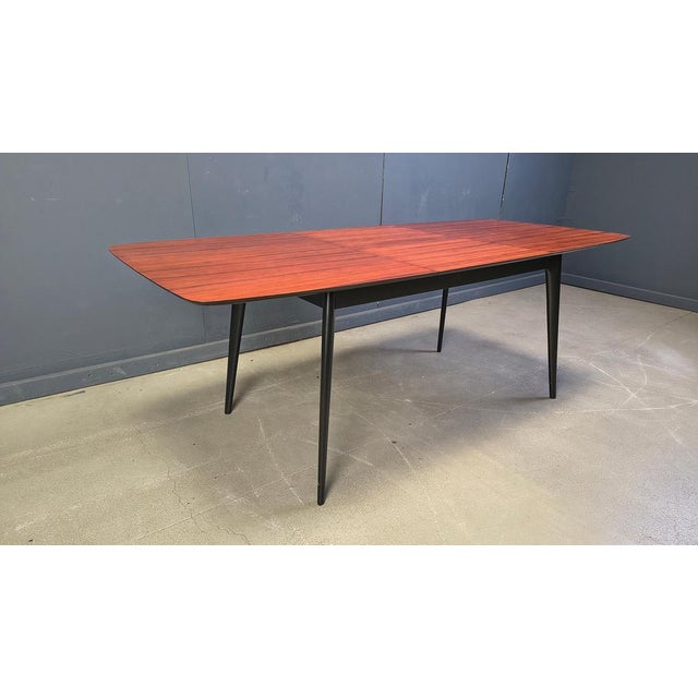 1950s Extendable Dining Table by Alfred Hendrickx for Belform, 1950s For Sale - Image 5 of 15