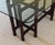 McGuire Attributed Large Bamboo Base Dining Table. Gorgeous Tobacco Black Bamboo With Large Glass Table Top. For Sale In West Palm - Image 6 of 6