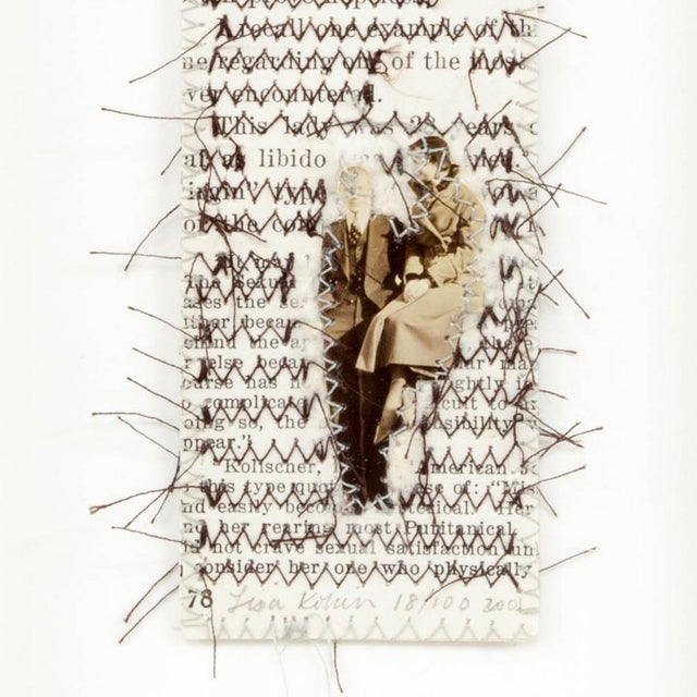 Lisa Kokin, Marriage a Vacillating State of the Libido, Mixed Media, 2001 For Sale - Image 4 of 4