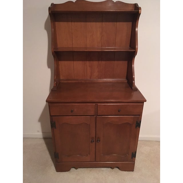 2Piece Vintage Ethan Allen Baumritter Hutch Chairish