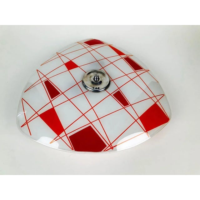 Glass wall lamp from designfornication. This is our own design based on a vintage glass plate, that was produced in...