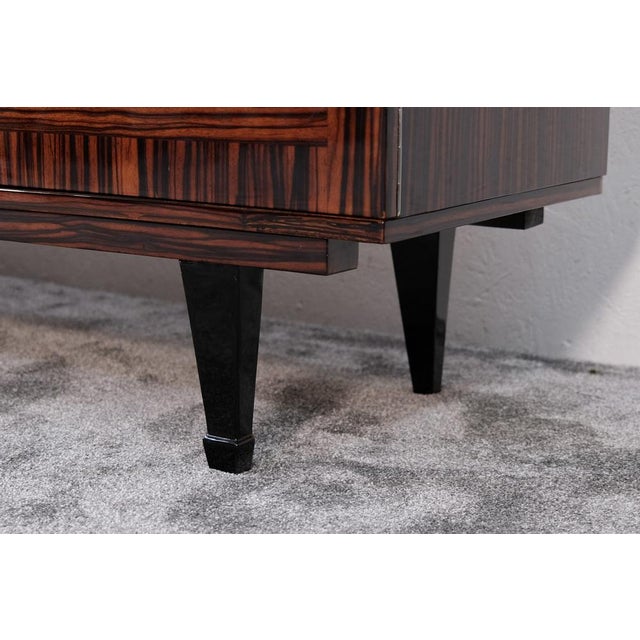 Large Mid-Century Sideboard in Makassar, 1940s For Sale - Image 10 of 12