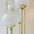Gold Alberello Floor Lamp in Brass and Glass from Stilnovo, Italy, 1960s For Sale - Image 8 of 13