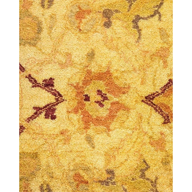 Traditional Mogul, One-of-a-Kind Hand-Knotted Area Rug in Brown, 9' 2" x 12' 3" For Sale - Image 3 of 8