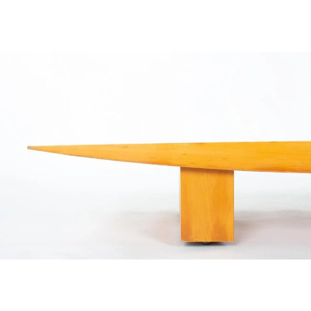 Wood Model Sushi Coffee Table by Gilles Derain for Lumen Center, 1990 For Sale - Image 7 of 12