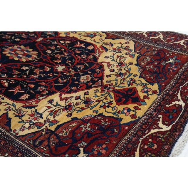 Late 18th Century Antique Farahan Sarouk Rug 4'3'' x 6'8'' For Sale In New York - Image 6 of 10