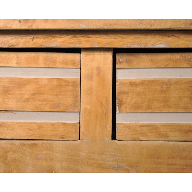 French Provincial Maple Butcher's Block Boucherie Worktable 5 Ft For Sale - Image 11 of 18