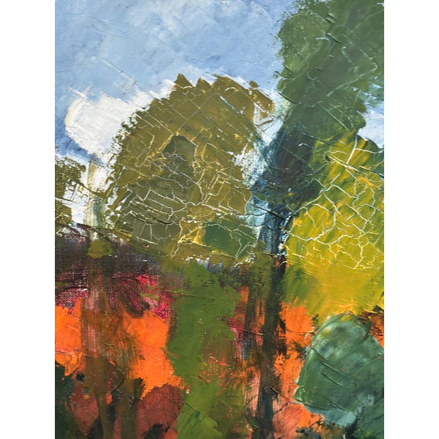 Stig Hallblom, Autumn Landscape, 1950s, Oil Painting on Canvas, Framed For Sale - Image 11 of 18