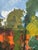 Stig Hallblom, Autumn Landscape, 1950s, Oil Painting on Canvas, Framed For Sale - Image 11 of 18