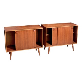Mid-Century Teak Sideboards from Randers Møbelfabrik, Denmark, Set of 2 For Sale