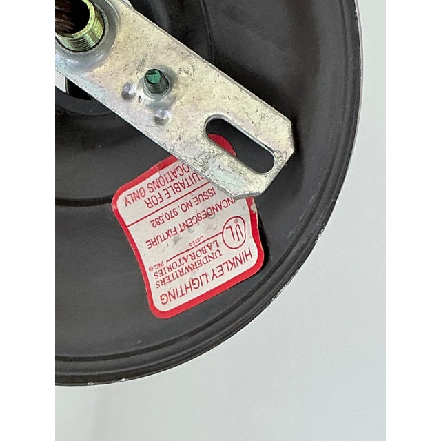 Brass Vintage Hinkley Burnished Brass Tassel Chandelier For Sale - Image 8 of 12