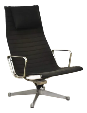 1960s Charles and Ray Eames Herman Miller Aluminum Lounge Chair