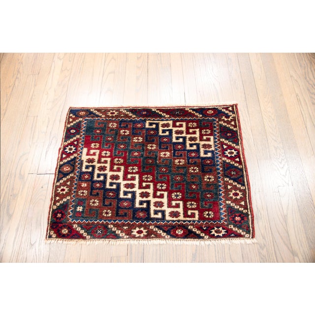 Tribal Vintage Turkish Konya Rug For Sale - Image 3 of 13