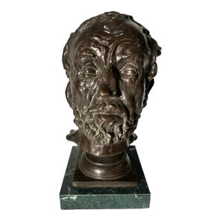 1970s Rodin Bronze “ Man With the Broken Nose” For Sale