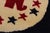 Republic Party Flag Ivory/Blue Wool Rug For Sale In New York - Image 6 of 9