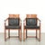 Vintage Art Deco Dining Chairs in Black Leather from Schuitema, Set of 2 For Sale - Image 15 of 15