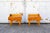 Vintage Bedside Tables in Wood and Glass, Italy, 1950s, Set of 2 For Sale - Image 6 of 6