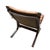 Westnofa Furniture 1970s Mid Century Modern Ingmar Relling for Westnofa Teak and Cognac Leather Sling Chair For Sale - Image 4 of 11