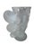 Glass French Art Deco Pierre D’Avesn White Opalescent Glass Vase For Sale - Image 7 of 12