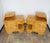 1940s Vintage Art Deco Bedside Tables, 1940s, Set of 2 For Sale - Image 5 of 12