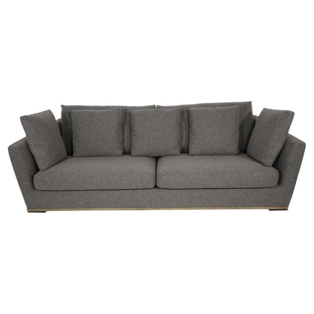 Antonio Citterio Apta Sofa in Mid-Grey Lambswool by Antonio Citterio from B&B Italia For Sale - Image 4 of 7