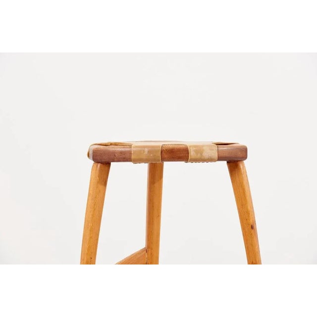 American Bar Stool by Arthur Espenet Carpenter, 1960s For Sale - Image 9 of 14