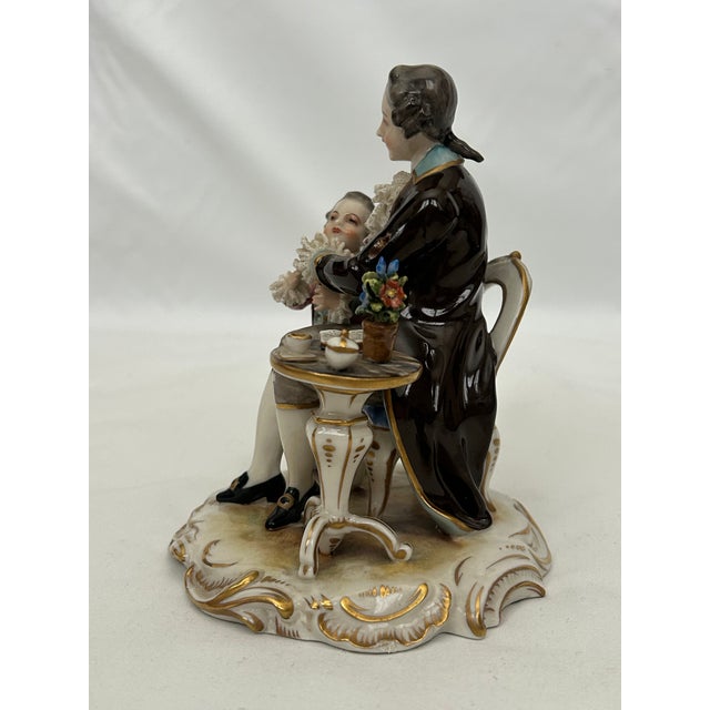 Traditional Meissen Grandfather and Grandchild Limited Masterwork For Sale - Image 3 of 5