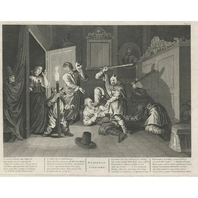 T. Cook, Illustration of Hudibras, 1810, Print For Sale - Image 4 of 5