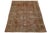 Antique Mahal Wool Rug With Terracotta & Earthy Distressed Patina For Sale In New York - Image 6 of 11