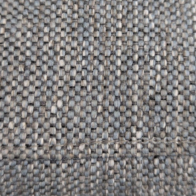 Textile Room & Board Modern Gray Lounge Chair With Cushions For Sale - Image 7 of 7