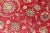 1960s Semi Antique Persian Tabriz Rug With All-Over Blossom Design in Red and Ivory For Sale - Image 5 of 12