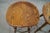 1970’s Solid Oak & Brass Tractor Swivel Counter Stools - A Pair For Sale - Image 9 of 12
