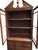 Antique Georgian Style Secretary Bookcase With Glazed Cabinet & Fitted Interior For Sale - Image 4 of 4