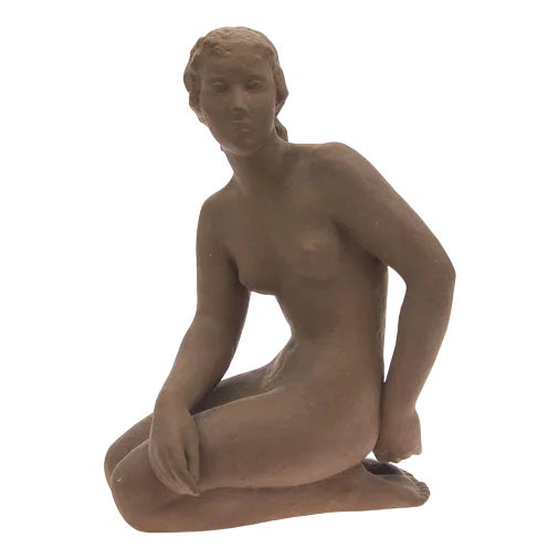 Majolica Figure of Women For Sale