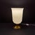 Mid-Century Modern 1960s Art Deco Alabaster Urn-Shaped Table Lamp For Sale - Image 3 of 5