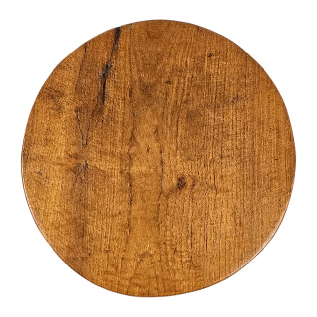 Vintage Rustic Tree Branch Stump Wood Side Table For Sale In Orlando - Image 6 of 8