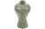Mid-Century Modern Ribbed Sage Green Vase For Sale - Image 3 of 6