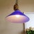 Vintage Blue Pendant Light, 1960s For Sale - Image 3 of 10
