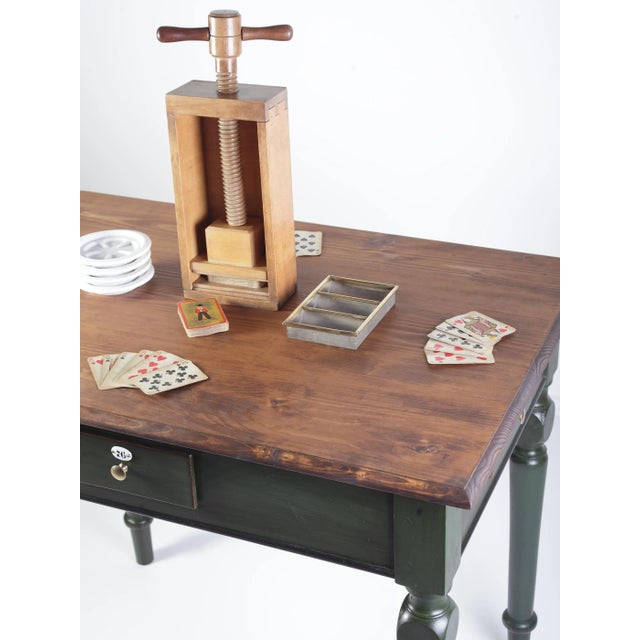 Antique Austrian Folk Card Table, 1900s For Sale - Image 18 of 18